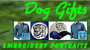 Dog Embroidery Portrait Gifts By Vodmochka Graffix