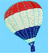 Air Balloon - Tatami - Free Embroidery Design Air Balloon - Tatami - Free Embroidery Design
