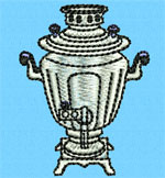 Samovar - Free Embroidery Design