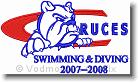 Bulldog Cruises Swimming & Diving - Embroidery Design Sample - Vodmochka Graffix Custom Embroidery Digitizing Services * 500 x 288 * (51KB)