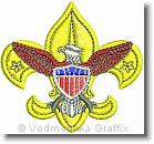 Eagle Crest - Embroidery Design Sample - Vodmochka Graffix Custom Embroidery Digitizing Services * 488 x 458 * (41KB)