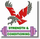 Eagle Fitness - EWU Strenght & Conditioning - Embroidery Design Sample - Vodmochka Graffix Custom Embroidery Digitizing Services * 500 x 492 * (72KB)