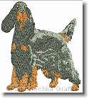 Gordon Setter - Embroidery Design Sample - Vodmochka Graffix Custom Embroidery Digitizing Services * 500 x 559 * (99KB)