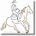 Horse Rider  - Embroidery Design Sample - Vodmochka Graffix Custom Embroidery Digitizing Services * 500 x 500 * (42KB)