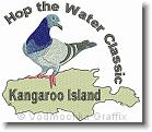 Kangaroo Island Pigeon Race  - Embroidery Design Sample - Vodmochka Graffix Custom Embroidery Digitizing Services * 500 x 432 * (55KB)