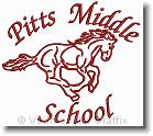 Pitts Middle School  - Embroidery Design Sample - Vodmochka Graffix Custom Embroidery Digitizing Services * 500 x 446 * (57KB)
