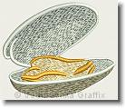 Silzles Clam Bake - Embroidery Design Sample - Vodmochka Graffix Custom Embroidery Digitizing Services * 500 x 426 * (63KB)