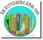 3D City Guide - Embroidery Design Sample - Vodmochka Graffix Custom Embroidery Digitizing Services * 500 x 471 * (84KB)