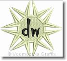 DW Star - Embroidery Design Sample - Vodmochka Graffix Custom Embroidery Digitizing Services * 500 x 451 * (31KB)