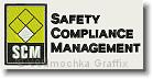 SCM - Safety Compliance Management - Embroidery Design Sample - Vodmochka Graffix Custom Embroidery Digitizing Services * 500 x 244 * (33KB)