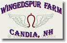 Wingedspur Farm Candia, NH - Embroidery Design Sample - Vodmochka Graffix Custom Embroidery Digitizing Services * 500 x 316 * (44KB)