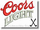 Coors Light - Embroidery Design Sample - Vodmochka Graffix Custom Embroidery Digitizing Services * 500 x 368 * (28KB)
