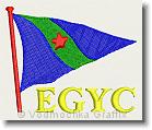 EGYC - East Greenwich Yacht Club - Embroidery Design Sample - Vodmochka Graffix Custom Embroidery Digitizing Services * 500 x 427 * (65KB)