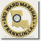 3Rd Ward Marshal Franklin, LA - Embroidery Design Sample - Vodmochka Graffix Custom Embroidery Digitizing Services * 500 x 501 * (88KB)