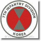 7th Infantry Division - Embroidery Design Sample - Vodmochka Graffix Custom Embroidery Digitizing Services * 500 x 496 * (67KB)