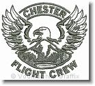 Chester Flight Crew - Embroidery Design Sample - Vodmochka Graffix Custom Embroidery Digitizing Services * 500 x 450 * (76KB)