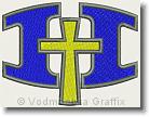 H Cross - Embroidery Design Sample - Vodmochka Graffix Custom Embroidery Digitizing Services * 500 x 384 * (61KB)