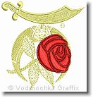 Daughter Of The Niles - Embroidery Design Sample - Vodmochka Graffix Custom Embroidery Digitizing Services * 500 x 526 * (75KB)