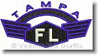 Tampa, FL  - Embroidery Design Sample - Vodmochka Graffix Custom Embroidery Digitizing Services * 500 x 271 * (24KB)