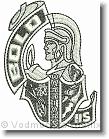 Bold Warriors - Embroidery Design Sample - Vodmochka Graffix Custom Embroidery Digitizing Services * 452 x 582 * (96KB)