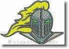 Evil Knight - Embroidery Design Sample - Vodmochka Graffix Custom Embroidery Digitizing Services * 500 x 354 * (50KB)