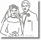 Wedding Couple - Embroidery Design Sample - Vodmochka Graffix Custom Embroidery Digitizing Services * 500 x 487 * (43KB)