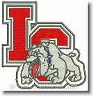 LCHS Bulldog - Embroidery Design Sample - Vodmochka Graffix Custom Embroidery Digitizing Services * 404 x 416 * (34KB)