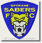 Spokane Sabers FC - Embroidery Design Sample - Vodmochka Graffix Custom Embroidery Digitizing Services * 500 x 508 * (104KB)