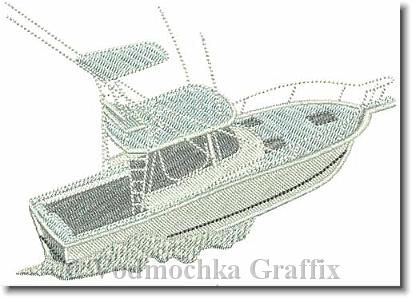  FREE PATTERN » Blog Archive » FISHING BOAT EMBROIDERY DESIGN