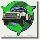 BCNCN Truck - Embroidery Design Sample - Vodmochka Graffix Custom Embroidery Digitizing Services * 500 x 511 * (87KB)