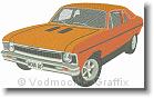 Chevy Nova 1970 - Embroidery Design Sample - Vodmochka Graffix Custom Embroidery Digitizing Services * 500 x 305 * (46KB)