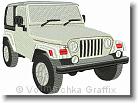 Jeep - Embroidery Design Sample - Vodmochka Graffix Custom Embroidery Digitizing Services * 500 x 368 * (30KB)