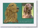 Irish_Portrait_2 * Irish Setter #2 - Embroidery Portrait Sample - Vodmochka Graffix Portrait Embroidery Digitizing Services * 824 x 562 * (78KB)