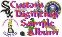 Machine Embroidery Digitizing Samples - Album #1