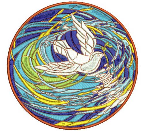 Dove Windoww - Machine Embroidery Design - © 2006 Vadmochka Graffix - Click Image to Close