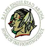 Fighting Sioux Logo - Custom Embroidery Digitizing Sample Picture