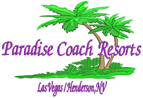 Paradise Coach Resorts - Machine Embroidery Design - © 2006 Vadmochka Graffix - Click Image to Close