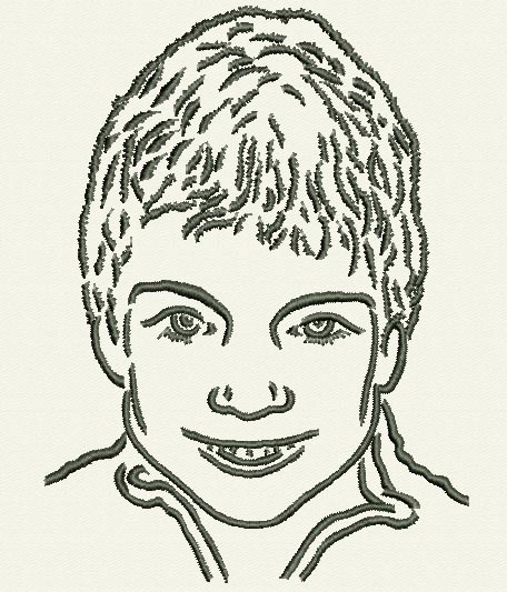 &copy; 2006 Vadmochka Graffix - Custom Portrait Embroidery Digitizing Sample - Click Image to Close