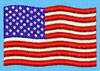 US Flag - Free Embroidery Design