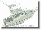 Fishing Boat - Embroidery Design Sample - Vodmochka Graffix Custom Embroidery Digitizing Services * 500 x 358 * (25KB)