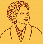 Leslie's Portrait - Embroidery Portrait Sample - Click to Enlarge